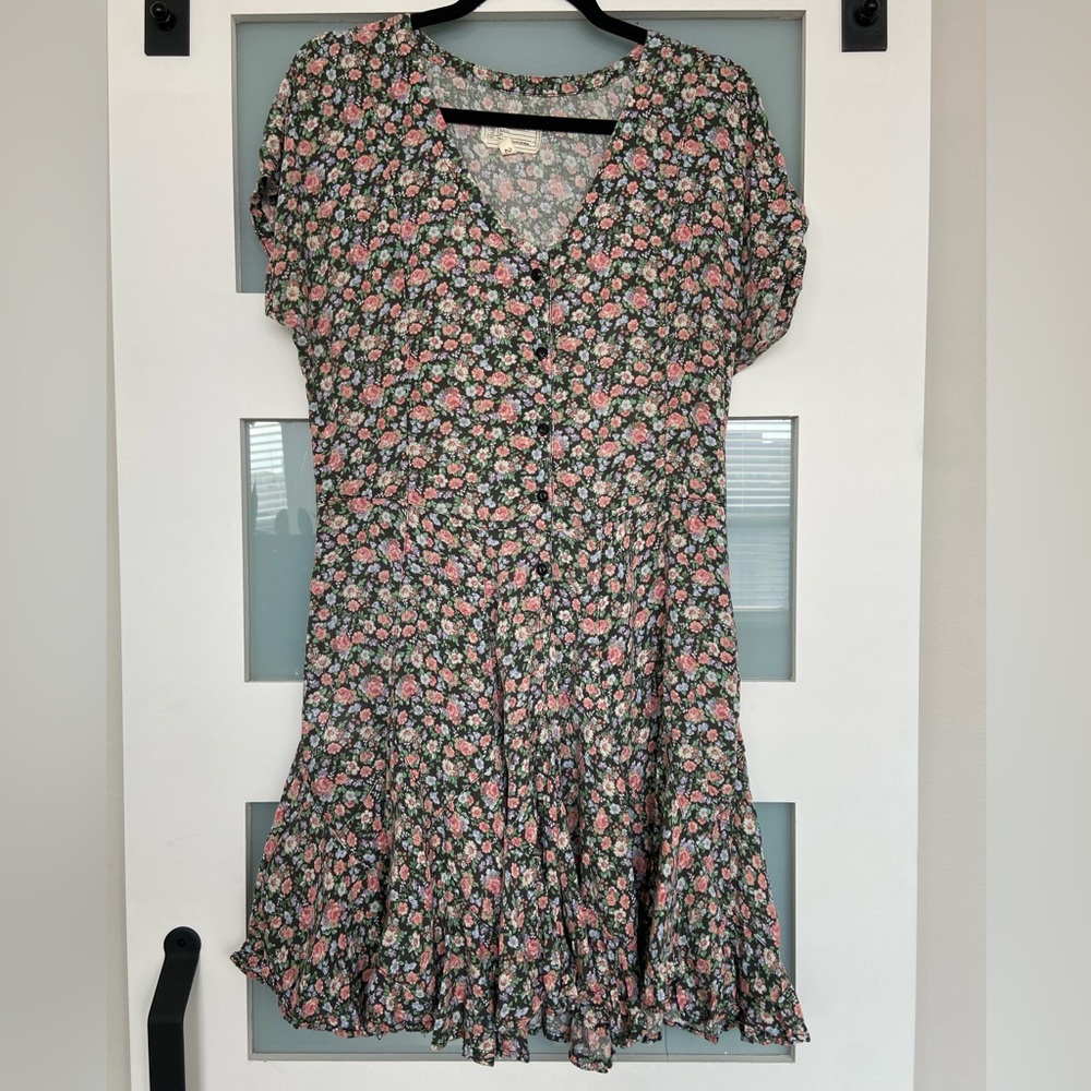 Current/Elliott flower print flowy dress
